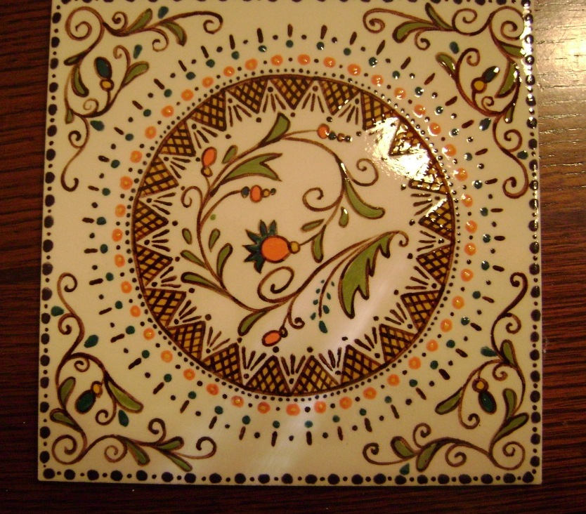 Tile with Fish   