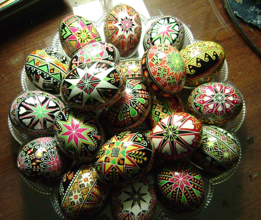 Many Pysanky   